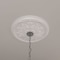 Ekena Millwork Luton Ceiling Medallion (Fits Canopies up to 3 1/2"), 21"OD x 2"P, Primed White CM21LU - alternate 5